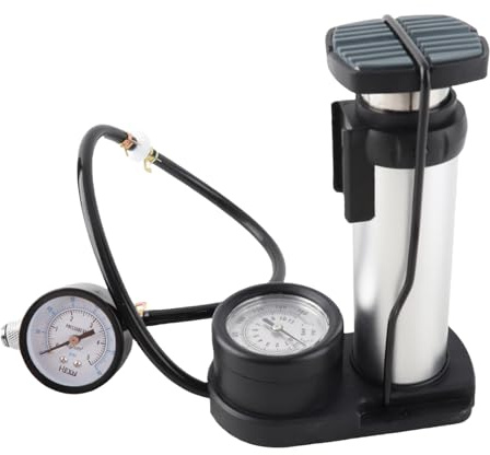 Double Barometer PC Water Cooling Leak Tester, Pressure Gauge | Dual gauge display, tests water cooling system leakage, ABS durable, compact, pressure up to 2kg/cm²