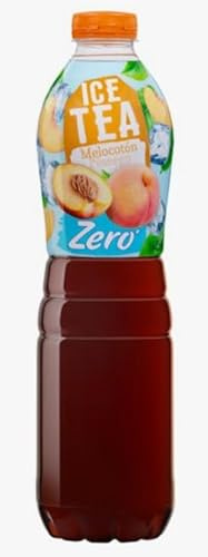 Ice Tea Zero Peach Flavoured Iced Tea, Sugar Free, 1.5L Bottle pack of 5