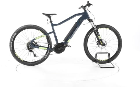 HAIBIKE E Bike HardNine 5 E-Bike Hardtail Herren 29 Zoll Elektrofahrrad, Bosch 65 Nm 500 Wh, 9 Gänge, Hydraulische Scheibenbremse 186-196 cm blau (Generalüberholt)