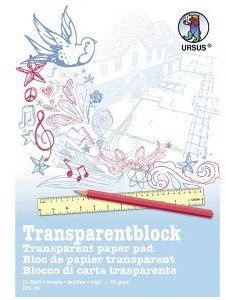 Ludwig Bähr 10 x Millimeterpapier Block A4 65g/qm VE=25 Blatt