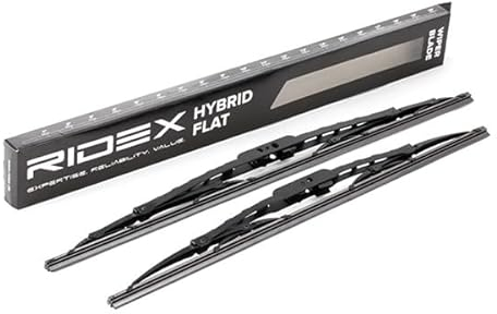 RIDEX Scheibenwischer Set Wischerblätter Set ohne Spoiler Frontscheibenwischer Vorne Wischblattausführung: Standard Länge 1: 500mm Länge 2: 450mm 298W0089