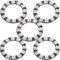 AZDelivery 5 x 5V RGB LED Ring Kompitabel mit WS2812B 12-Bit 38mm kompatibel mit Arduino inklusive E-Book!