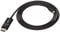 Amazon Basics Cable USB-C a DisplayPort bidireccional, 1.8 m, Negro