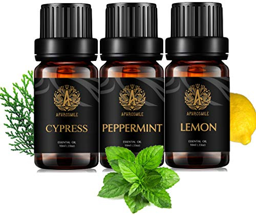 Aphrosmile 3 x 10 ml Ätherische Öle Set zum Diffusor