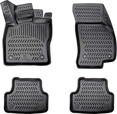 ELMASLINE 3D Gummimatten Set für KIA Sorento III 2014-2020 | Extra hoher 5cm Rand