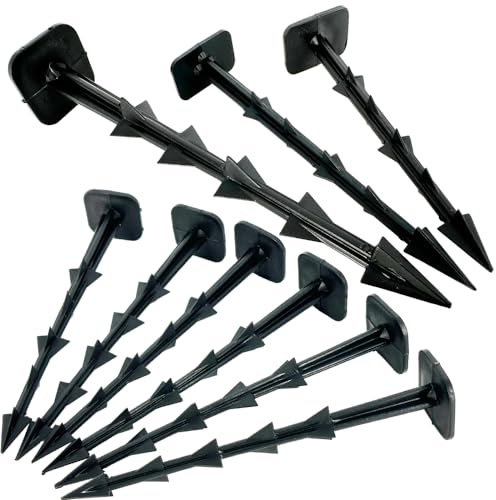 500 Stück Erdanker Länge: ca. 14,5 cm harten BödenErdanker Bodenanker Erdnägel für Gartenvlies Unkrautvlies Maulwurfnetz Allzweckplane