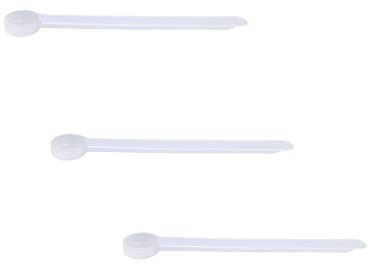 Plastic Measuring Scoop, 1/8 Teaspoon (.625 cc | A Pinch) Long Handle Spoons for Powders, Granules, Coffee, Pet Food, Baking Supplies, Protein and Other Dry Goods, BPA Free (Set of 3)
