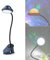 ACMHNC Klemmlampe Bett Kinder, USB Aufladbare Bettlampe Klemmleuchte kabellos LED Leselampe Bett mit Sternprojektion, Star Leselampe Buch Klemmet, Schwanenhals Nachttischlampe Touch Dimmbare, Blau