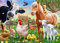 Puzzles für Erwachsene 1500 Teile,Nutztiere Puzzle, Holzpuzzles, Familiendekoration, (G2, 1500 Teile)