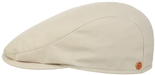 Mayser Coolmax Flatcap Softcap Schirmmütze UV-Schutz Made in EU Herren Sommer Hellbeige 61 cm