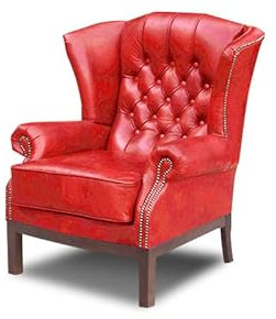 Chesterfield Sessel Durban | 2 bis 4 Wochen Lieferzeit (Rot)