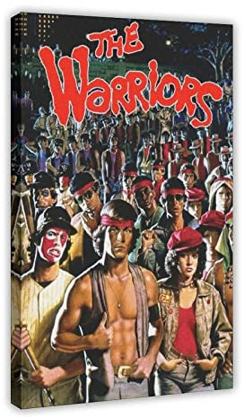 WFKLMSL Filmposter The Warriors, Leinwand, Poster, Schlafzimmer, Dekoration, Sport, Landschaft, Büro, Zimmer, Dekoration, Geschenkrahmen, 30 x 45 cm
