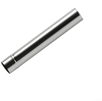 SPORTARC Tubo de chimenea de acero inoxidable para estufa de leña, 300 mm (grande, 60 mm, pequeño 59 mm) de diámetro, 1 unidad