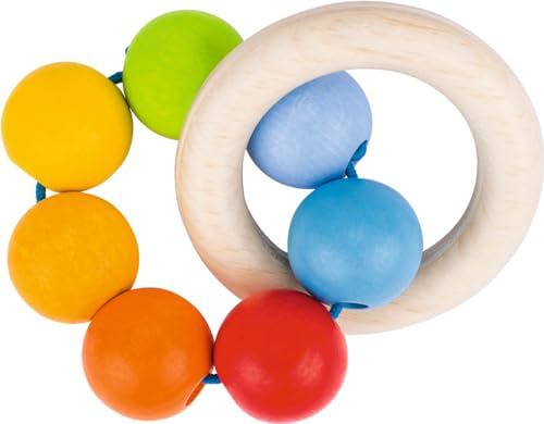 Goki Marke Rasseln. Modell Rainbow Ring