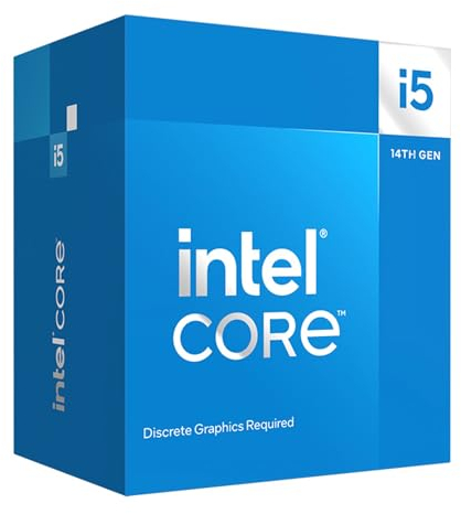Intel Core i5-14400F Processeur de bureau 10 cœurs (6 P-cores + 4 E-cores) jusqu'à 4,7 GHz