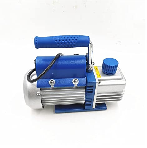Rotary Vane Single Stage Air Vacuum Pump 2PA Ultimate Vacuum for Air Conditioning and LCD Screen Separator 150W