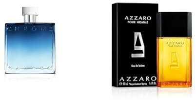 Azzaro Chrome EDP V50ml + Azzaro Pour Homme Eau de Toilette Vapo Refill 50ml