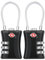Oderra Candado Taquilla y Maleta TSA | Candado Taquilla Gimnasio | Pack de 2 | Combinación de 3 Dígitos | Seguridad para Equipaje, Mochilas, Taquillas Deportivas