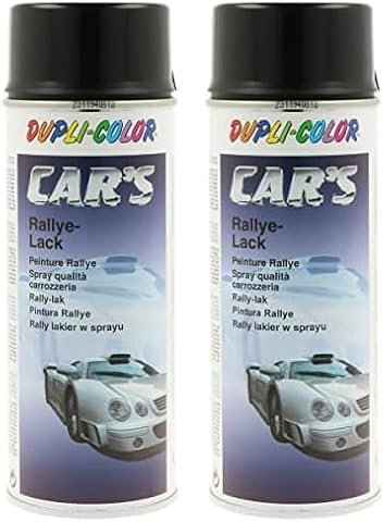 DUPLI-COLOR 385865 CAR´S schwarz glänzend 400 ml (Packung mit 2)