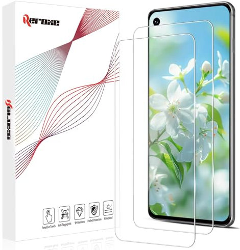 REROXE 2 Stück Schutzfolie für Panzerglas für Samsung Galaxy S10e, HD-Klar Anti-Öl Keine Blasen Splitterfrei S10e Displayschutzfolie, 2.5D Kante 9H Härte Hüllenfreundlich Samsung S10e Gehärtetes Folie