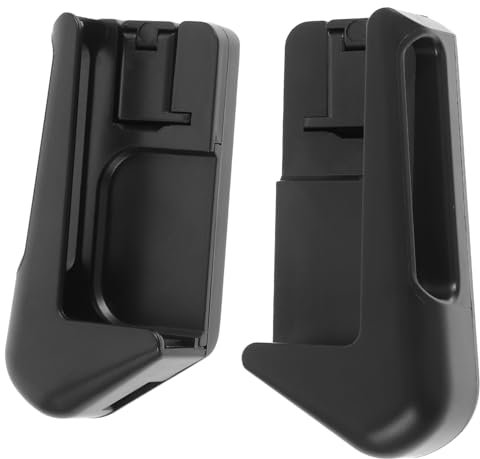 2-in-1 Mobile Game Controller for Phones Portable Folding Game Handle Compatible Ios and Gaming Accessory for Gamers Ergonomic Grip Design Black