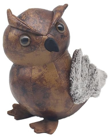 Lesser & Pavey Owl Doorstop for Home & Office | Stylish Door Wedges & Door Stoppers for Floor | Door Stops for Indoors & Outdoors | Reliable Door Wedges for Bedroom
