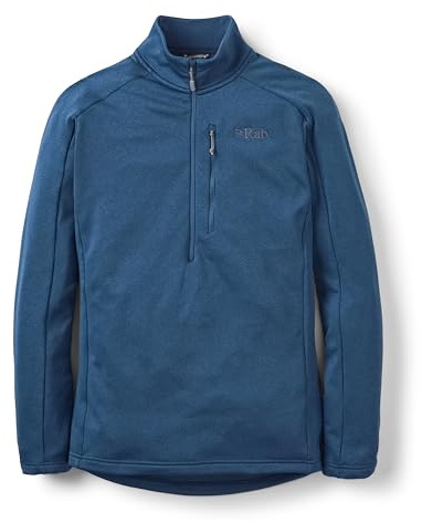 Rab Men's Covex Pull-On | Warm, Mid-Weight Fleece, for Hiking, Climbing, & Skiing