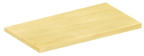 VCM Arbeitsplatte | 30mm stark | Breite 120 cm | leicht zu reinigen | Küchenarbeitsplatte - Fasola Honig-Eiche
