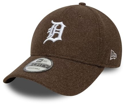 New Era Detroit Tigers MLB Melton Wool 9Forty Snapback Cap Braun - One-Size