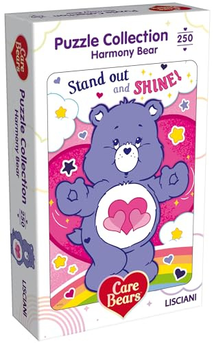 Lisciani - Care Bears - Harmony Puzzle 250 Teile - Puzzle für Kinder und Erwachsene ab 7 Jahren - Format 50 x 35 cm - Farbige Illustration - Entspannende kreative Aktivität