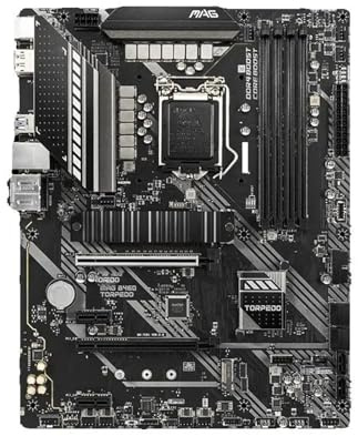 Compatibilità Scheda madre Fit For MSI MAG B460 supporta LGA 1200 i9-10900K i7-10700K i5-10600K i3-10100 Intel 4xDDR4 128GB PCIe3.0 M.2 HDMI ATX