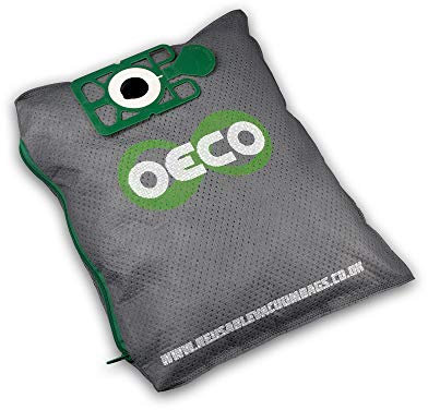 OECO® Reusable washable hoover bag to fit Henry James Hetty George (non genuine Numatic))