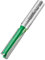 Trend CraftPro C005AX1/4TC Fräser-Bit, gerader Zweischneid-Fräser, 1/4-Zoll-Schaft, 6 mm Schnittdurchmesser und 25 mm Schnittlänge, Wolframkarbidspitze