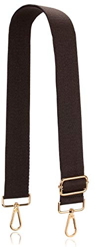 Allzedream Gurte für Crossbody Handtasche Riemen verstellbarer Ersatz Umhängetaschen Taschengurte Weiche Baumwolle (Dunkelbraun)