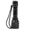 BAJIE Flashlight Led Flashlight Xml-T6 Lantern Flashlight 5 Mode Waterproof Torch 18650 Battery Black Cold White