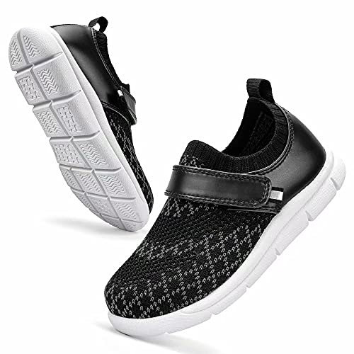 Sosenfer Baby Sneaker Kinder Schuhe Lauflernschuhe Jungen Mädchen Turnschuhe Klettverschluss Leicht Sportschuhe Mit Atmungsaktiv Kinderschuhe-HEIHUI-23