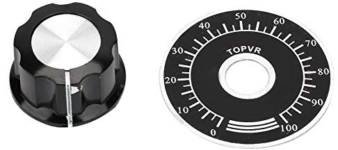 Digitales Zifferblatt Skala Potentiometerknopf, MF-A03 Potentiometerknopf, 10 Stück Ersetzen für DIY Potentiometer