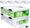 Deuba® 4x 30 Litre Plastic Rolling Storage Boxes with Lid | 30L Stackable Clear BPA-Free Container | Smooth Running Wheels | Handle | Really Useful Multi-Purpose Clip Lock Home Organiser