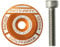 FIFTY-FIFTY Bike Headset Top Cap with Bolts, 1-1/8 Stem Top Cap with Bolt for MTB, Road Bike