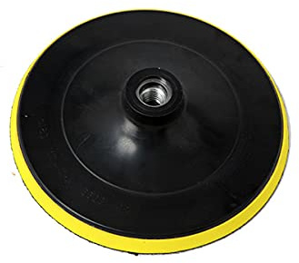 3 Inch 80mm Hook and Loop Backing Pad M14 Drill Adapter Sanding Disc Backing Pads Orbital Sander Polisher Backer Plate Polishing Pad Disc