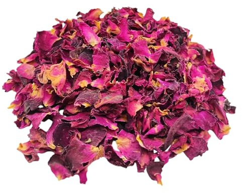 Pétales De Rose Entiers Comestibles Séchés 40g - 1,95kg Qualité Premium (950 grammes)