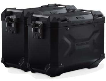 SW-Motech TRAX ADV Alukoffer-System - Schwarz. 45/45 l. Kawa Versys 1000/1000 S (18-).
