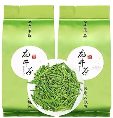 Thé vert chinois Xihu Longjing Dragon Bien Thé vert 100g/sac (100g)