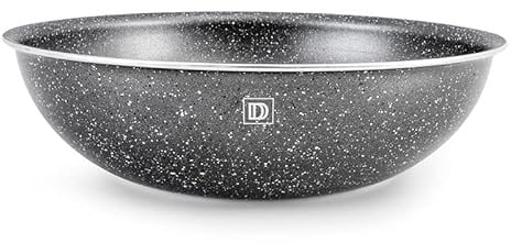 Wok Aluminium Anti Adhésif 24cm Tfi Genesis Gris Durand Dupont