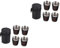 YARNOW 2 Sets Weinglas Weinbecher Espresso- Camping-Tassen Espresso-Shot Lagerfeuer-Tassen Mini-Bierkrüge Camping-Trinkbecher Camping-Zubehör Geschenk Edelstahl