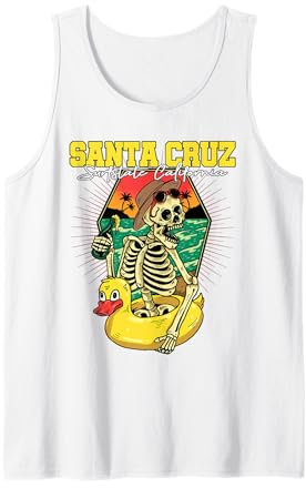 Santa Cruz CA Kalifornien Surfer I Santa Cruz Kalifornien Tank Top