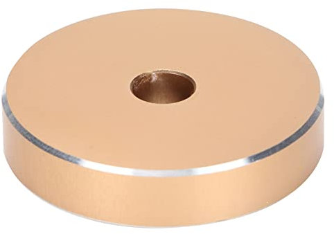 Adaptador de Tocadiscos de Aluminio, Abrazadera de Orificio Grande Duradera, Trabajo de Brazo de Tono Estable, Reproducción Suave, Sonido, Amplia Compatibilidad