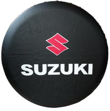 AMENAS Copriruota di scorta, per Suzuki Jimny 2018-2023 Copriruota Antipolvere Impermeabile Protezione Copriruota con Coulisse,15in