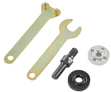 5 stücke Elektrische Bohrmaschine Variable Winkel Grinder Pleuelstange für Trennscheibe Polieren Rad Metall Griff Halterung Adapter Elektrowerkzeug Zubehör Hohe Temperatur Abschrecken Technologie