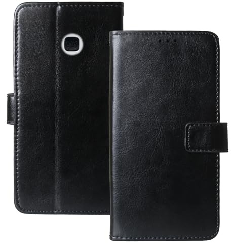 Anybird Nero Custodia in Pelle Flip Caso Protettiva Cover Skin Wallet per BRONDI Amico Unico/BRONDI Amico Unique 1.8